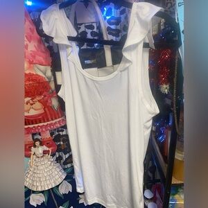 GAP MINI RIB FLUTTER TANK TOP